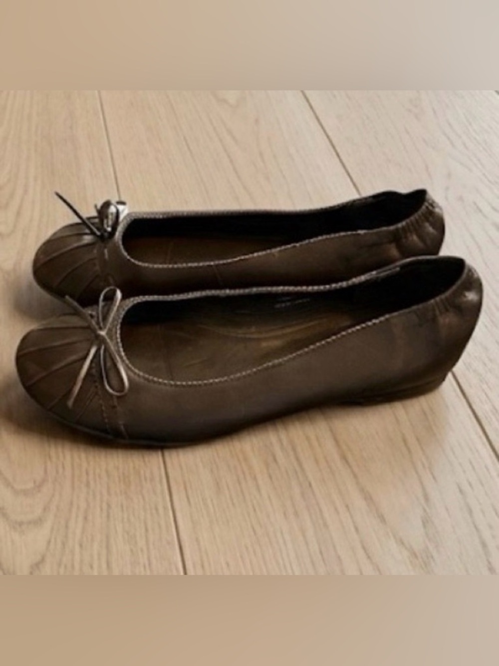 Vintage Call It Spring Brown Bow Ballet Flats Women’s EU 38 US 7.5-8